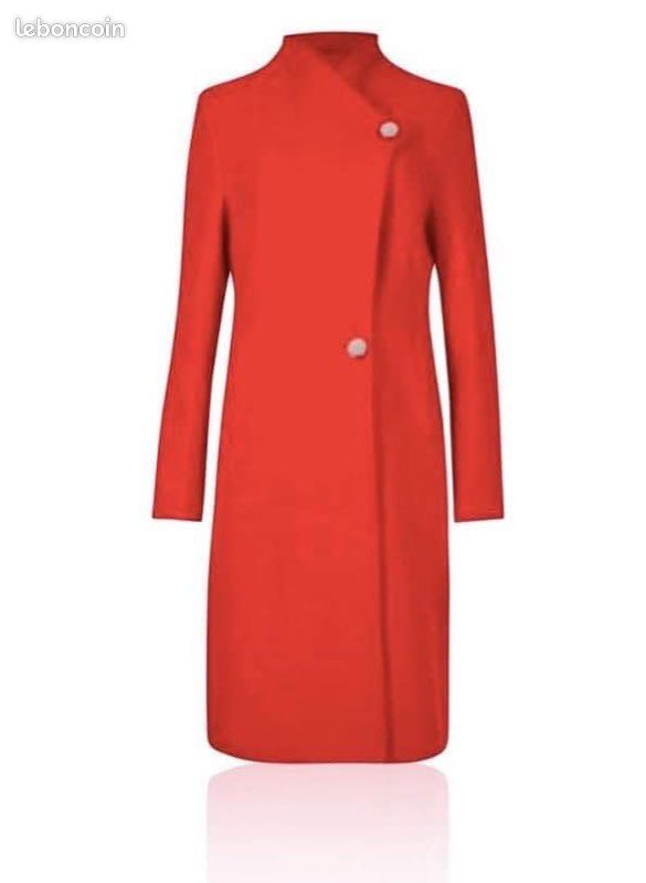 Manteau Pois Marks & Spencer Taille 6 - Bleu, Comme Neuf, Sans étiquettes