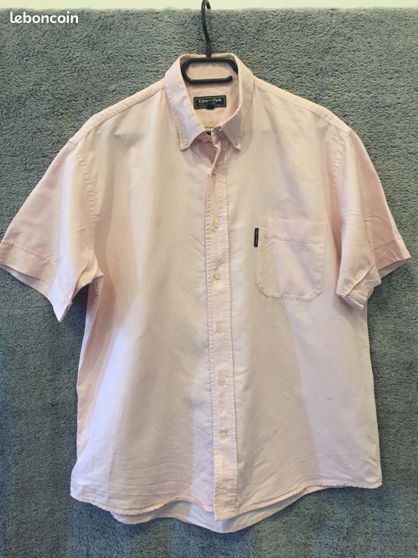 Chemise Eden Park rose taille L (image 1)