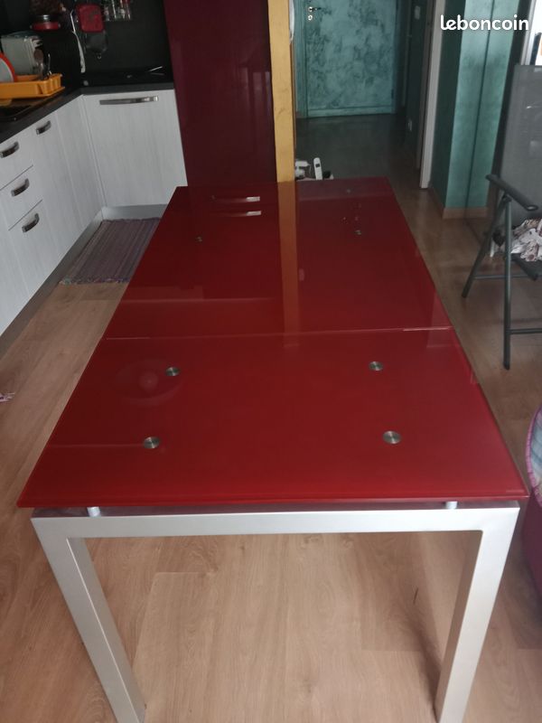 Table vitre 8 place (image 6)
