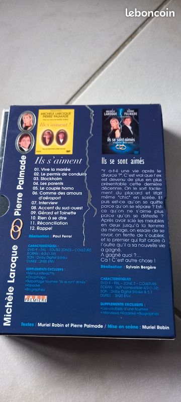 Coffret DVD Michèle LAROQUE et Pierre PALMADE (image 2)
