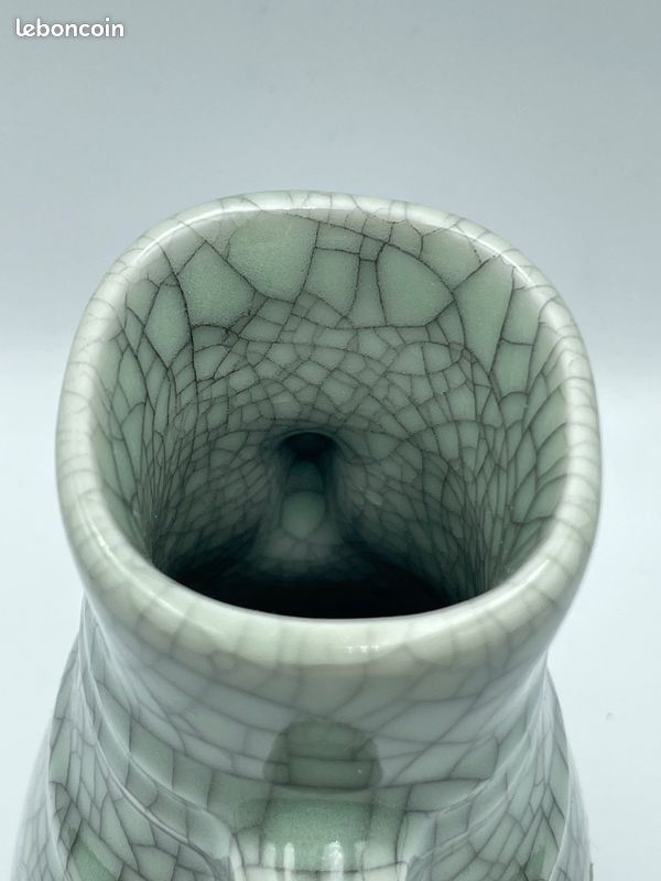 Vase Asiatique Celadon (image 6)
