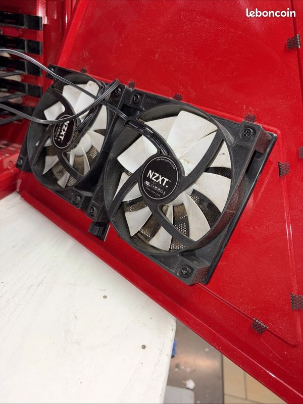 Boîtier PC NZXT Phantom 410 Rouge Gaming ATX Très Bon État (image 8)