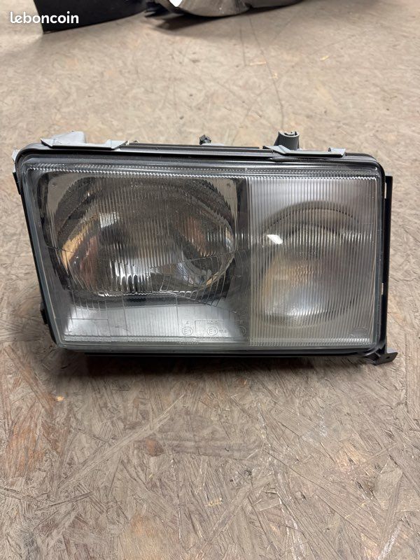 Phare Avant Droit Pour Mercedes W124/E-class 1990-1993 - Halogène - Avec Moteur
