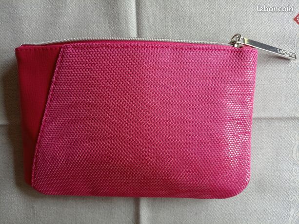 Pochette Soirée Lancôme Noir - Trousse Maquillage Simili Cuir