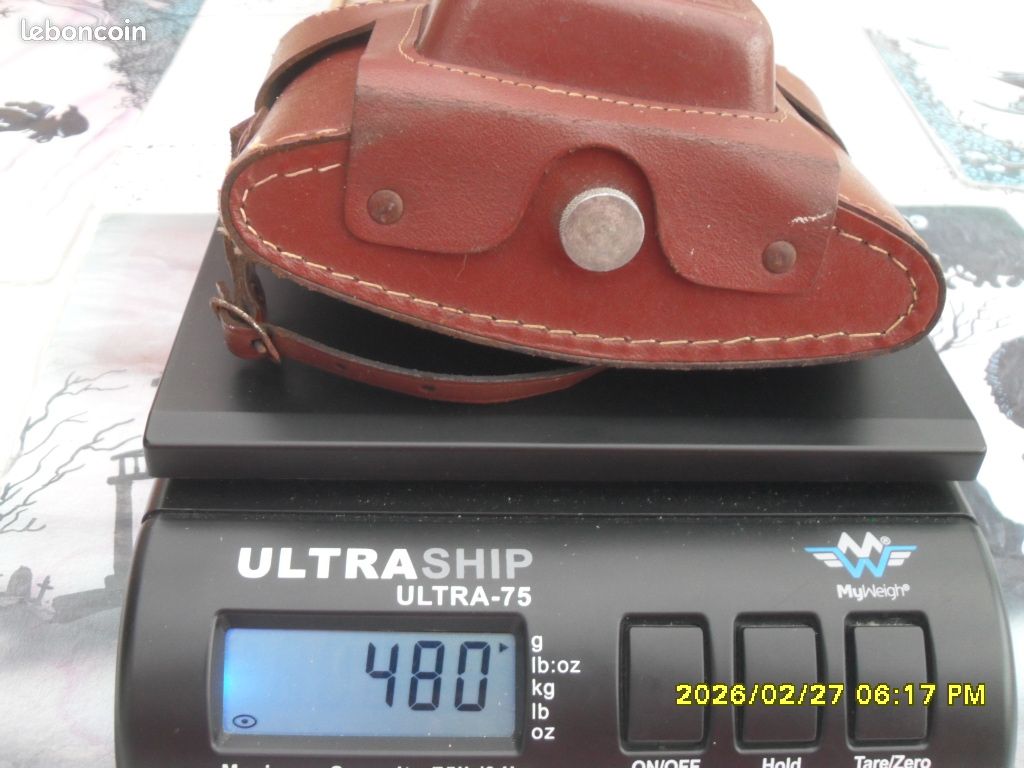 Appareils photo - - Appareil photo ULTRA FEX avec son étui en cuir