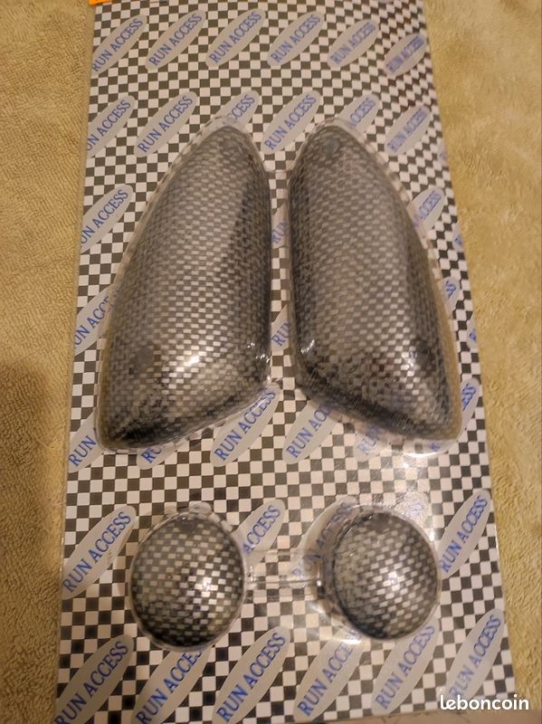 Cabochon Cligno Scooter Adapt. Stalker Transparent Av+ar (x4