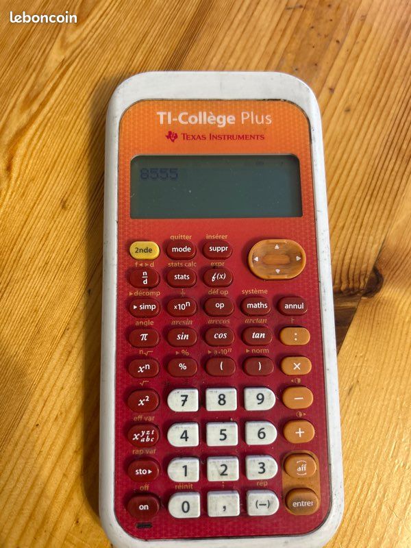 Texas Instruments TI-40 Collège II - Calculatrice - Achat & prix | fnac