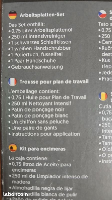 Kit de traitement du plan de travail cuisine (image 4)