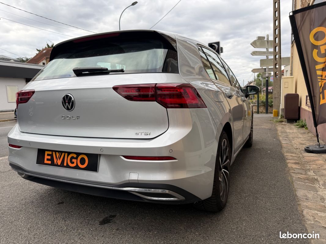 VOLKSWAGEN GOLF 8 1.5 E-TSI 150ch STYLE 1ST BVA APPLE CARPLAY (image 2)