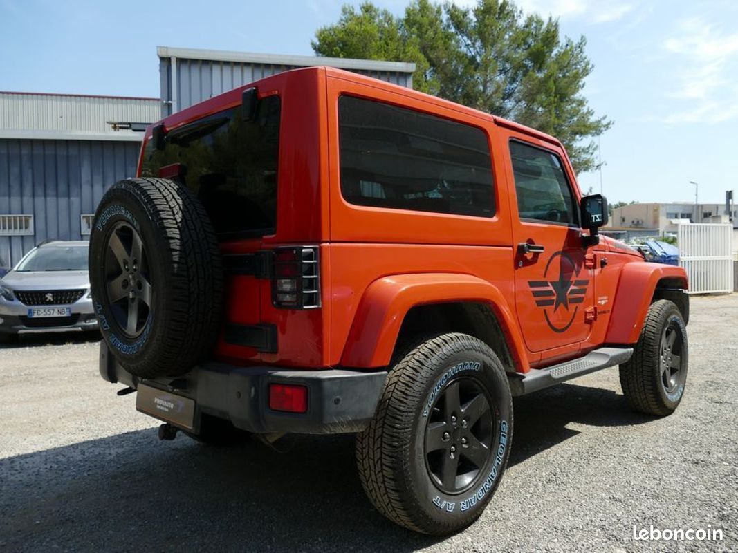 JEEP WRANGLER 3.2 CRD 200 Ch SAHARA BVA (image 7)