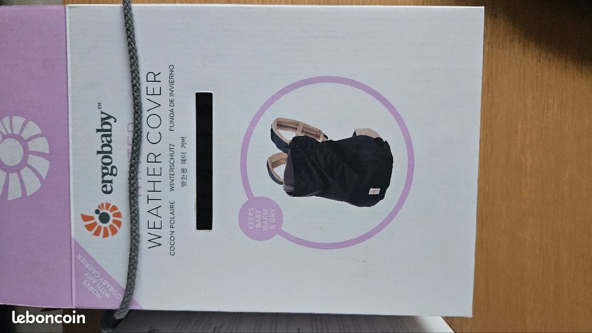 Lot - Porte bébé ergobaby et cocon polaire (image 3)