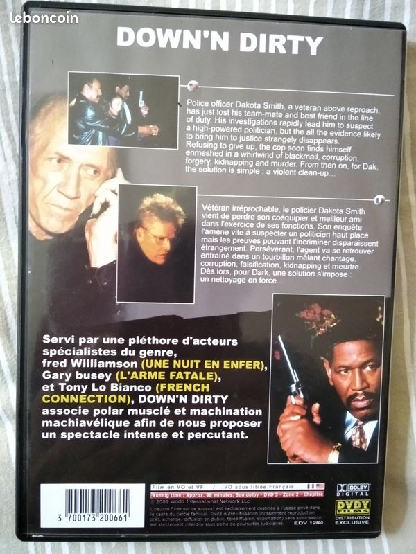 DVD "Down'n Dirty" "Le nettoyeur" (image 2)