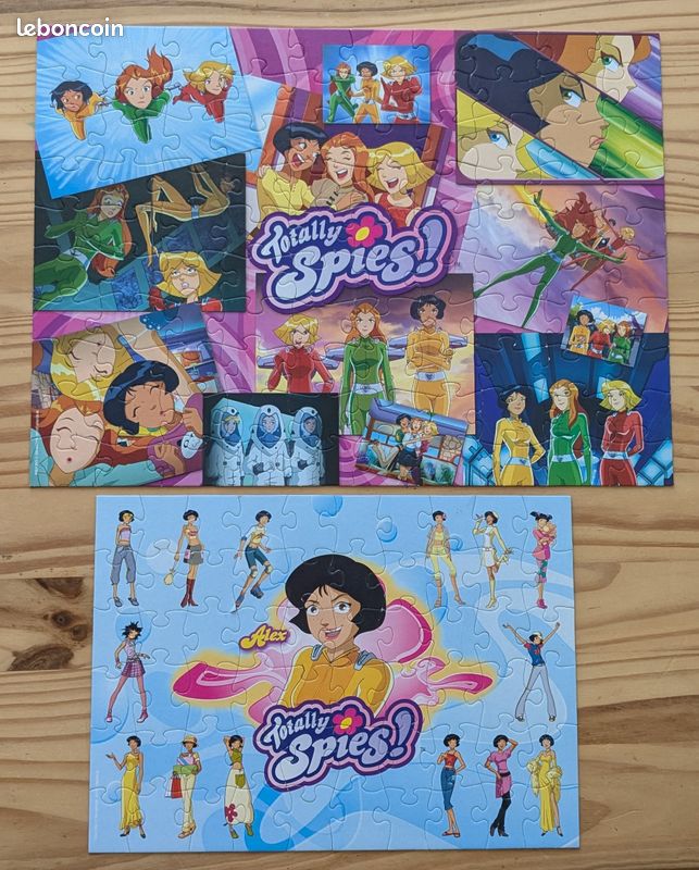 Boite de 4 puzzles Totally Spies (image 2)