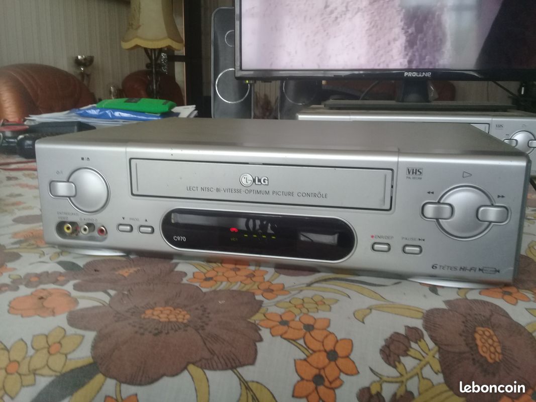 Magnétoscope VHS 6 TETES LG MG64 NICAM NTSC PAL SECAM IMAGE