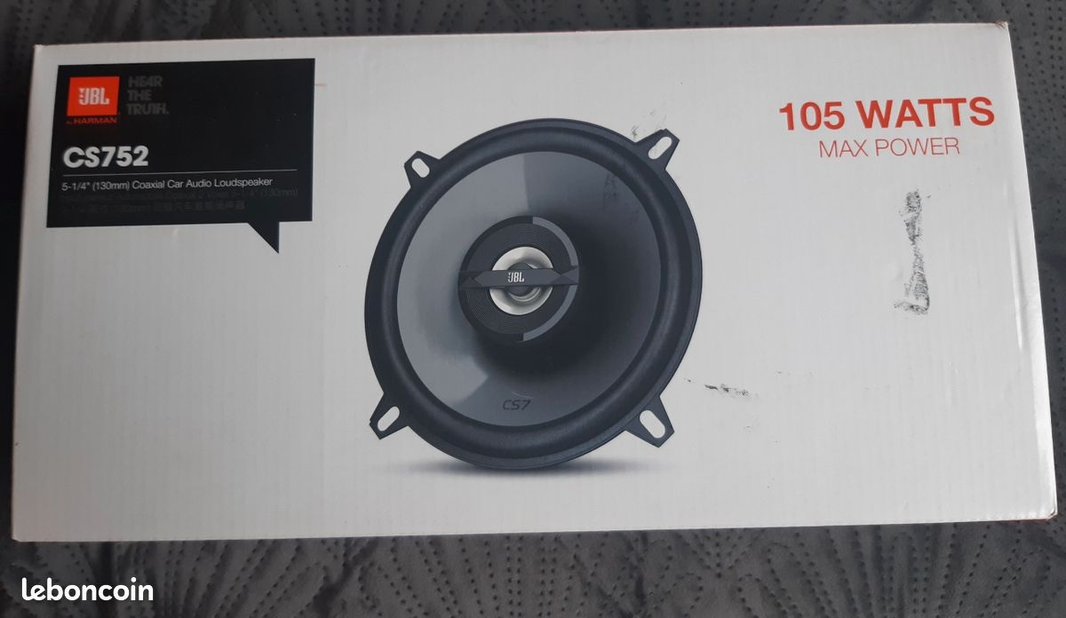 Haut Parleur Automobile JBL CS752 (image 1)