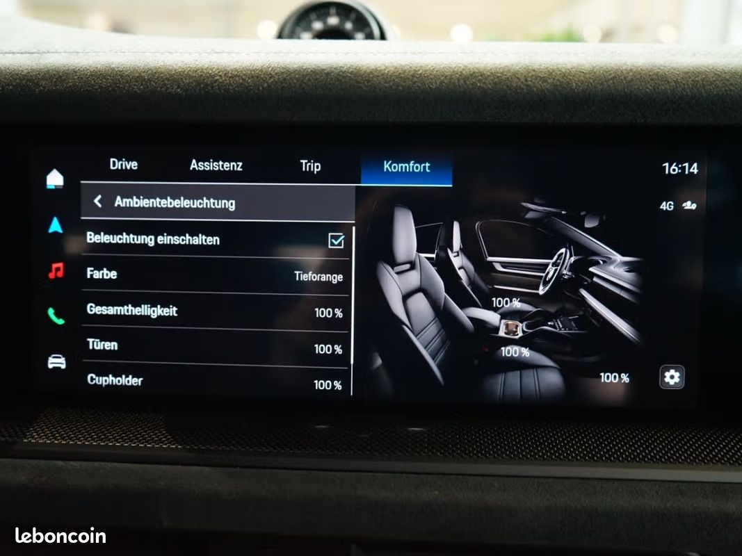 Porsche Cayenne Coupé 4.0 V8 TURBO E-HYBRID PACK GT 739 ch FULL OPTIONS LOA A PARTIR DE 1 759 Eur/ MOIS (image 25)