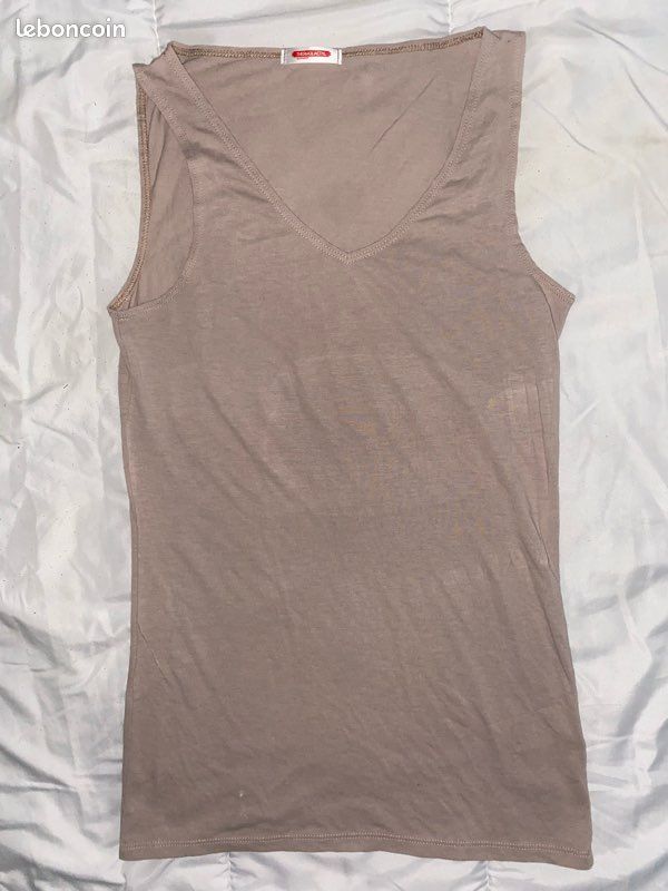 Damart Débardeur Fine Côte Thermolactyl Femme - Chaud Doux, Mi-Saison Degré 3