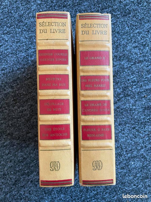 Lot 2 livres Sélection Readers’ Digest 1960 / Paris 19 (image 1)