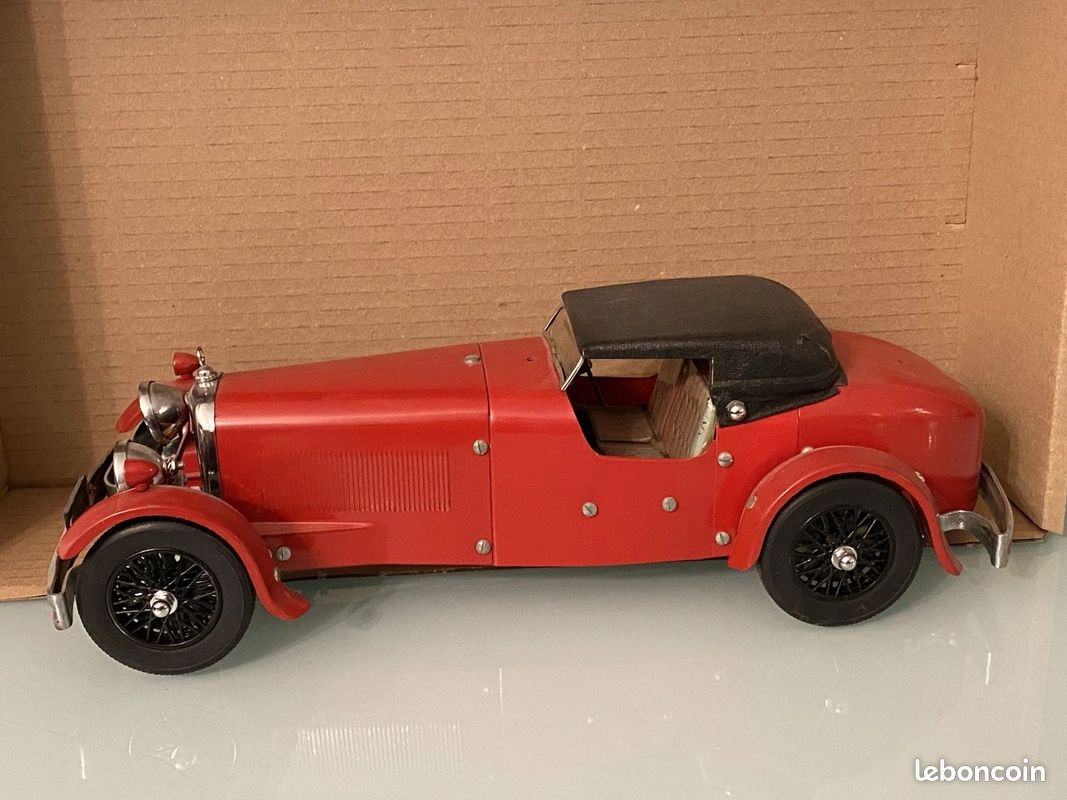 Ancien jouet auto de course tôle blech Germany TIPPCO