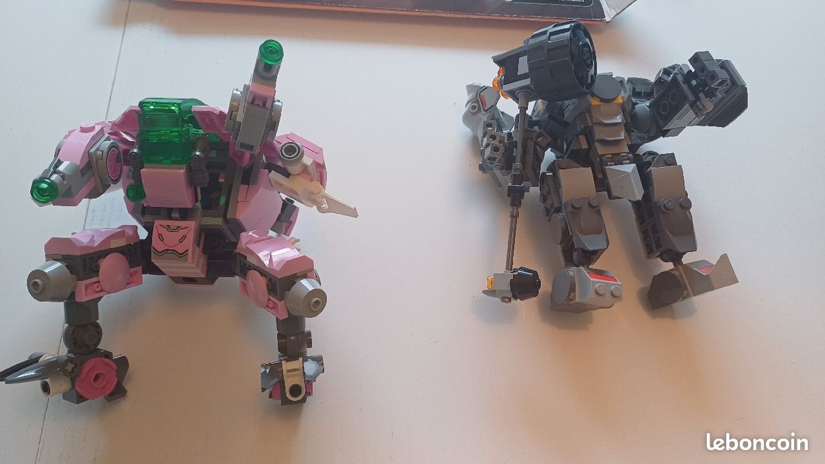 Alternate Build Dva Lego Mech Lego Overwatch Wrecking Ball 75976