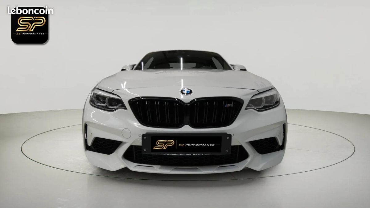 BMW M2 COMPETITION 411 ch * DKG Drivelogic * Toit Ouvrant * Carbone * Caméra (image 2)