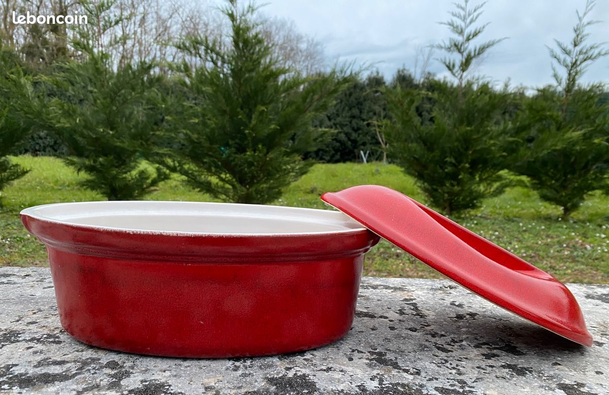 TERRINE OVALE NEUVE Emile Henry Marron Cannelle référence 0304 gîte à pâté EUR 25,90 - FR