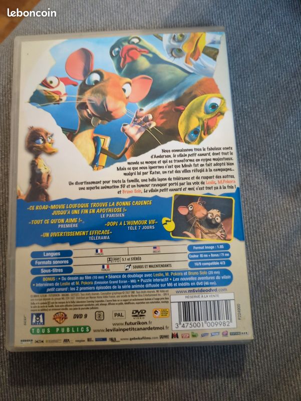 DVD Le vilain petit canard et moi (image 2)
