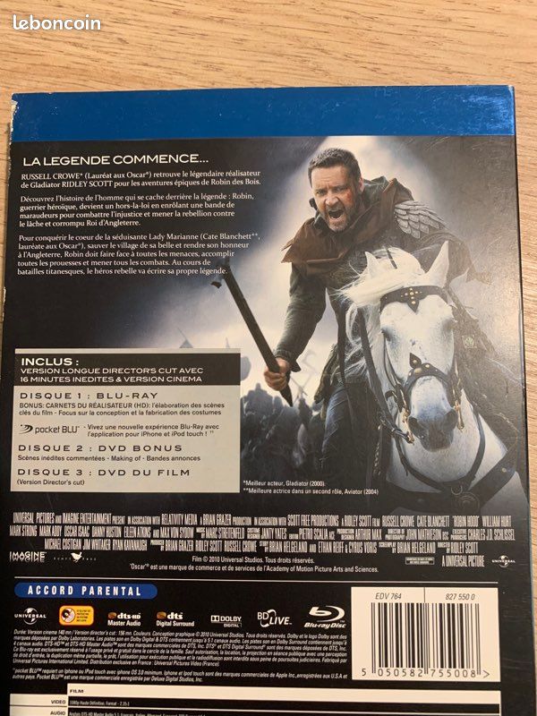 Robin des bois dvd blu-ray version longue (image 3)