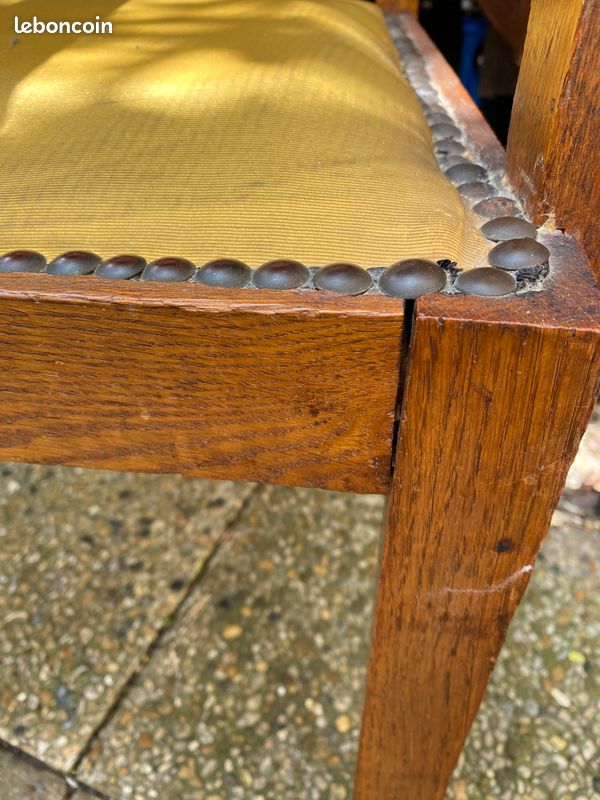 Chaise fauteuil en bois (image 5)