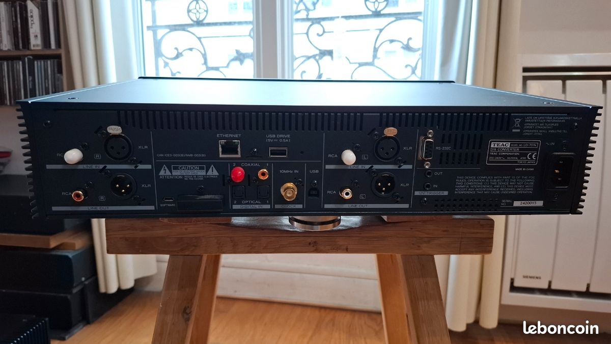 DAC TEAC UD-H01E-B - Convertisseur Numérique-analogique, Très Bon état