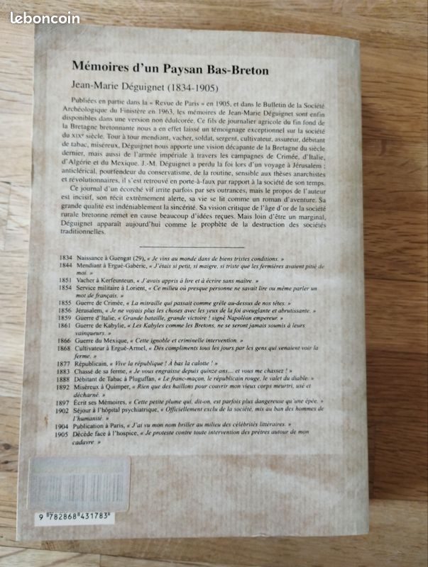 Mémoires d'un paysan Bas-Breton (image 2)