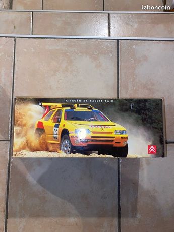 Miniature Solido Citroën ZX Rallye Raid #03 Jaune – Échelle 1/18, Occasion
