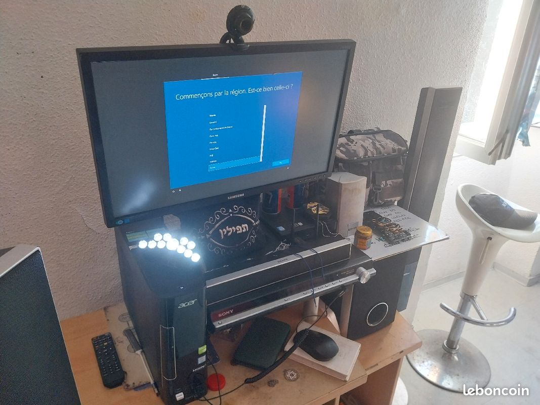 Ecran PC - SAMSUNG - S24A336NHU - 24" FHD - Dalle VA - 5 ms - 60 Hz - HDMI / VGA (image 3)