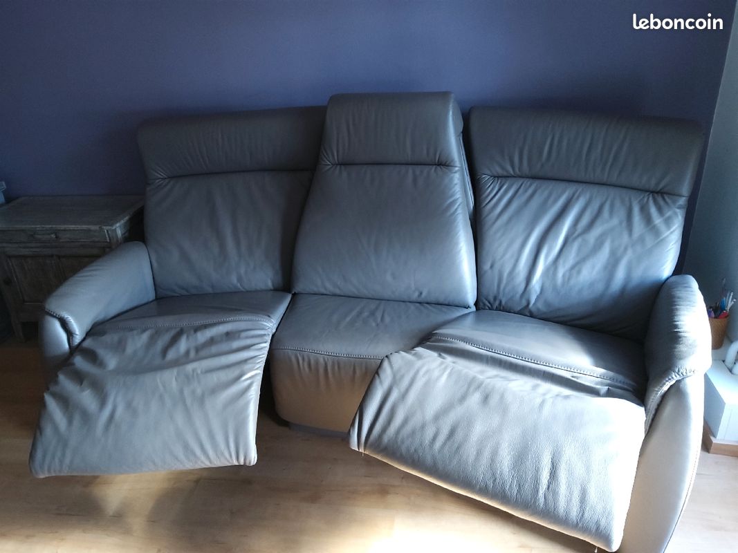 Canapé 3 places confortable (Mobilier de France ) (image 4)