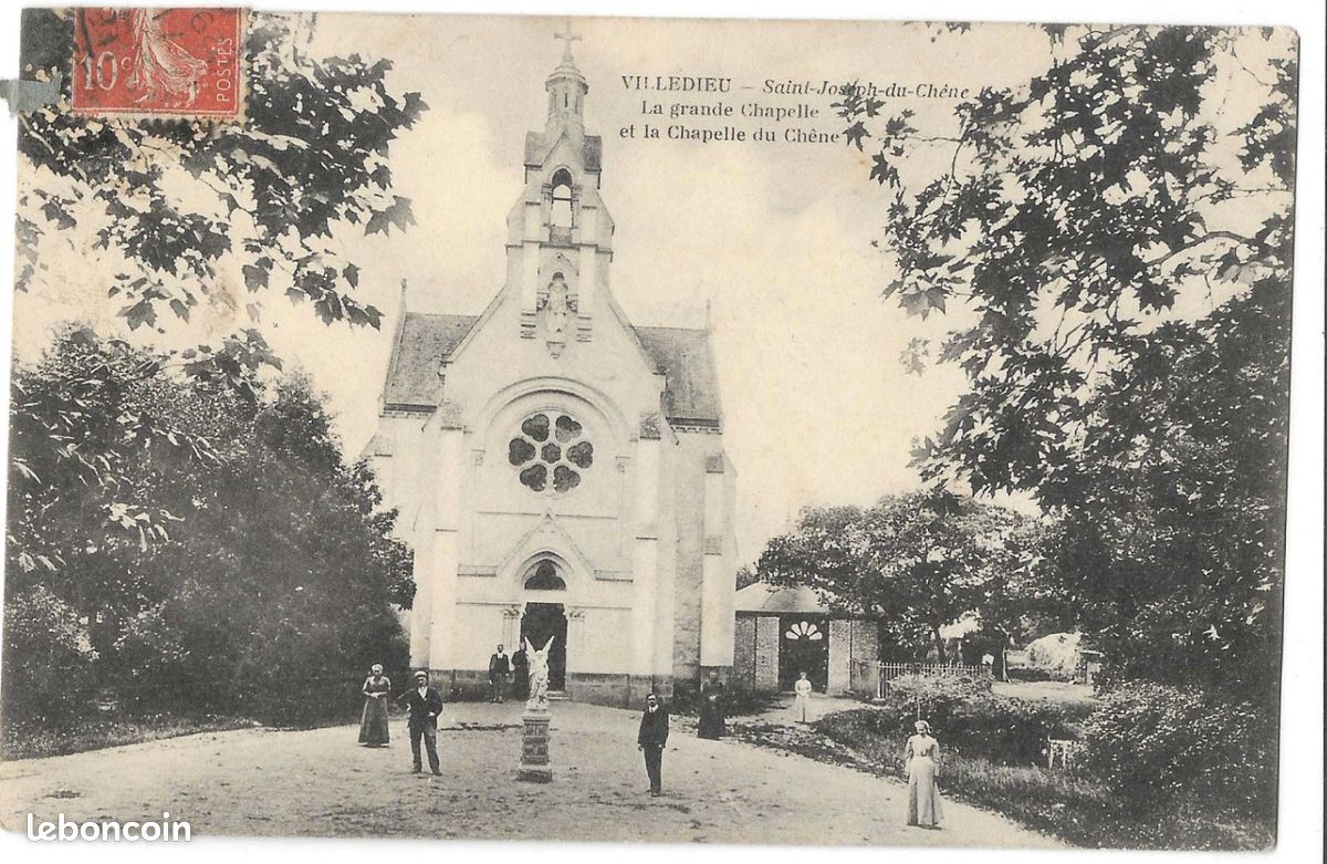 Lot de 136 cartes postales anciennes, theme : eglises, cathedrales, abbayes ... (image 12)