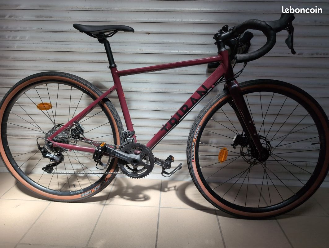 Shimano 105 Bicicleta Triban Gravel Velo Gravel Triban Rc520