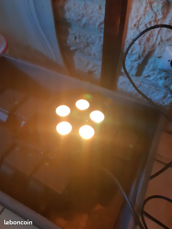 6 projecteurs PAR led ADJ mega tripar pour salle de réception, mariage, anniversaire (image 3)