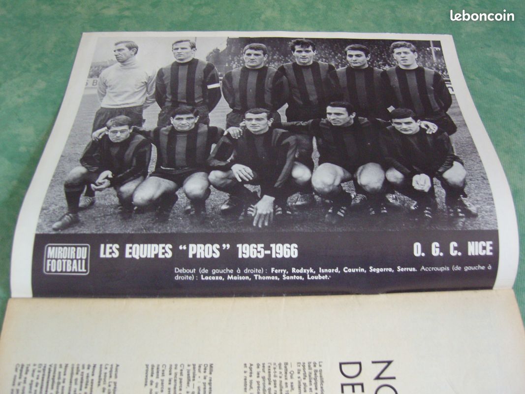 Miroir Du Football N°76 Mars 1966 - Magazine Vintage Bordeaux Nantes Argentine - Collection