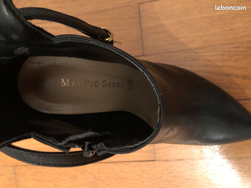Bottines talons hauts Mai Pio Sanza T38 (image 4)