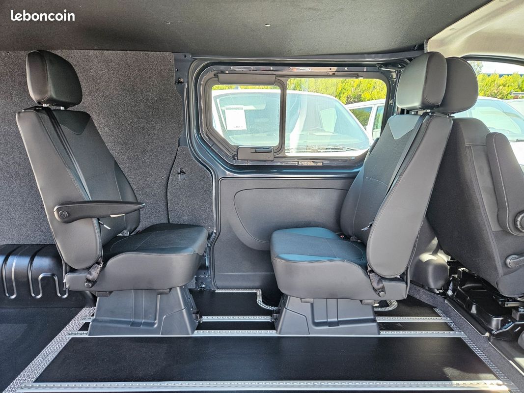 Renault trafic aménagement sur mesure, 5 places modulables (aucune taxe) (image 7)
