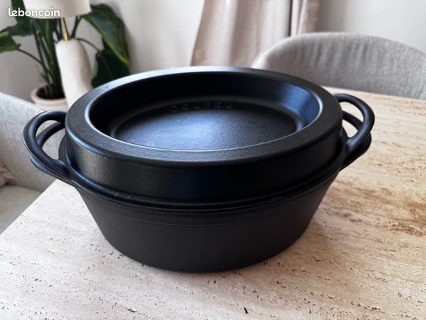 LA GRANDE COCOTTE Doux Feu Cousances - Le Creuset De 5 Litres - Fonte