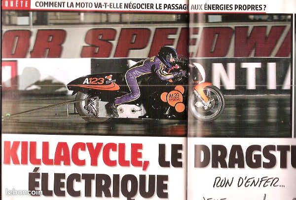 MJ 1770 SCORPA Blade XT - KILLACYCLE dragster électrique - Salon de Paris 2007- GP d'Allemagne (image 3)