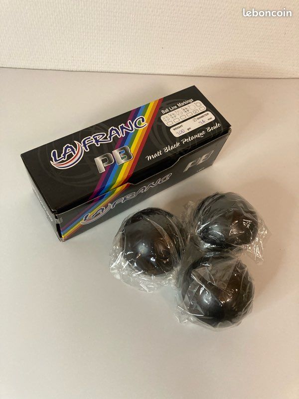JEU DE 3 BOULES DE PETANQUE JUNIOR LOISIR 500 GEOLOGIC