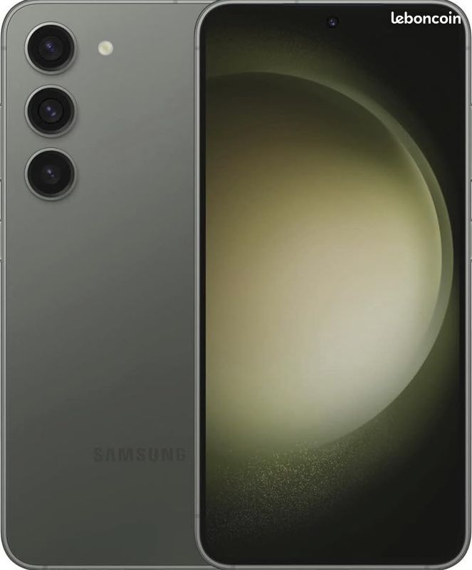 SAMSUNG Galaxy S23 128Go Vert Petite taille TÉLÉPHONE DÉBLOQUÉ OPÉRATEUR Android (image 1)