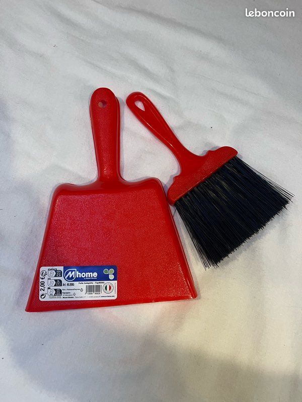 Petite pelle + balayette rouge (image 2)