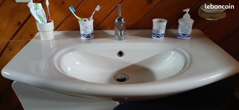 Vends meuble de salle de bain + vasque + mitigeur (image 3)