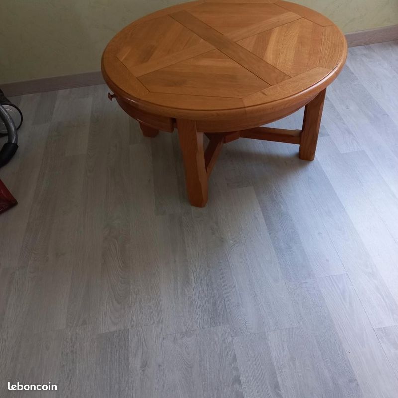 Table basse en chêne massif (image 3)