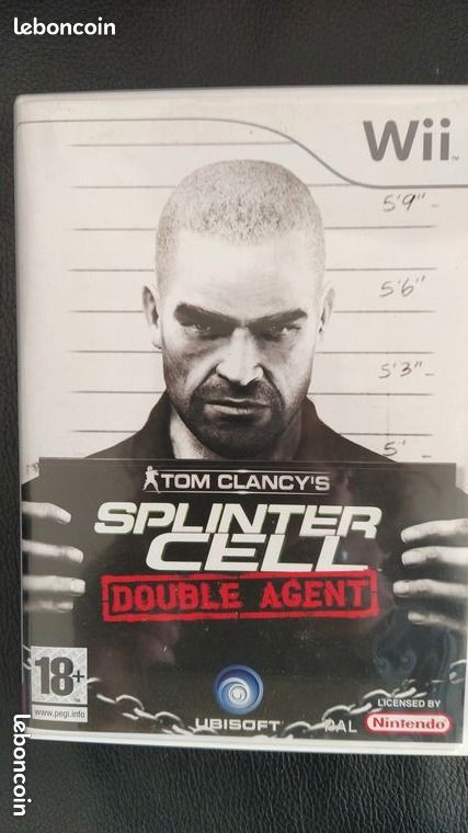 Wii jeu Splinter cell Double Agent (image 1)