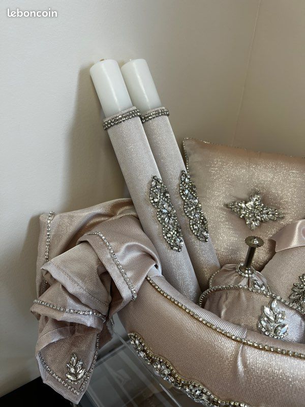 Corbeille Henna rose et strass (image 6)