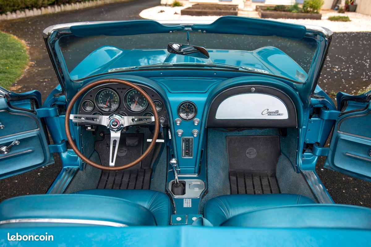 Chevrolet Corvette C2 Cabriolet Stingray 1965 - Hard Top - matching numbers - Garantie (image 3)